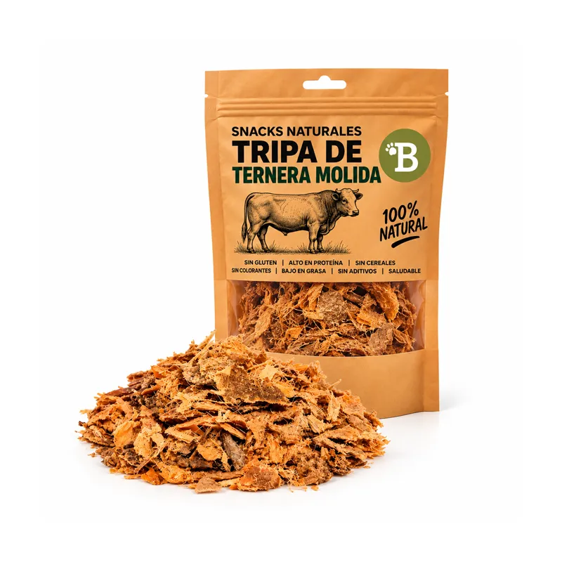 Tripa de Ternera Molida para Perros